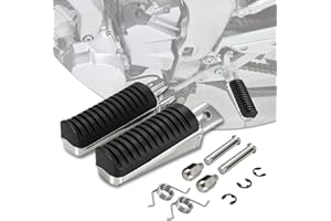 JFG RACING Motorcycle Foot Pegs Rests Pedals for TDR125R FZ6 FZ1 FZ6R FZR600 FZS600 FJR1300 XJ600N XJ600S YZF600 R6 YZF 600 R6S MT03 MT07 TDM900 XJ900S YZF 1000 R1