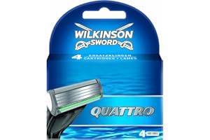 Wilkinson Sword Quattro ostrza do golenia dla mężczyzn, 4 szt