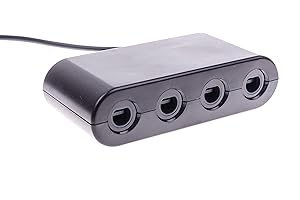 FREAKS AND GEEKS Switch und Wii Adapter für 4 Game Cube Controller [