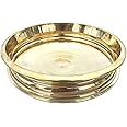 PUYANGAM Payasam Urli, Otturuli, Varpu, Cooking Bronze Urli, Festival, Decorative, Cooking Kerala Style(25 cm)