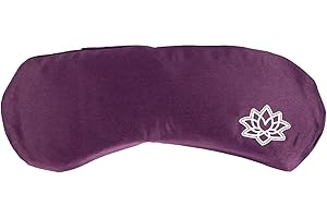 Bodhi Coussinet d'aromathérapie pour Les Yeux, rempli de Lavande et graines de Lin biologiques, Aide à approfondir et Intensifier Une Relaxation régénératrice, en Soie ou en Modal