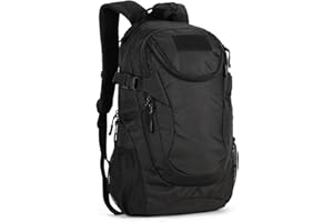 HUNTVP Taktyczny plecak wojskowy 25 l Molle plecak szturmowy plecak szkolny plecak na co dzień na kemping piesze wycieczki rowerowe trekking