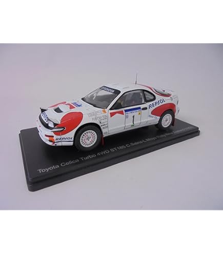 Miniature 1/43 RARE - TOYOTA Celica GT-Four Monte-Carlo 1993 - Auriol/Occelli (Presse