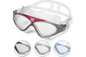 Winline Gafas de Natación para Adultos un Niños, Profesional Anti Niebla Protección UV sin Fugasy Ajustable Gafas de Natación