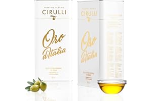 Frantoio Oleario Cirulli Olio Extravergine di Oliva Italiano, Estratto a Freddo, Olio d'oliva EVO Italiano con Aroma Fruttato Lattina (2 Lattine da 5 Litri)