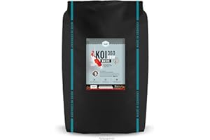 Nutramare Koi360 Basic Swim 10kg | Schwimmendes Koi-Fischfutter für Frühjahr & Sommer | Mit Lachsöl & Montillit Aktivton | Ganzjahresfutter