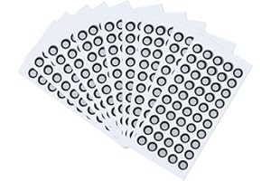 Revopoint Marcatori di Scansione 3D per Scanner 3D, Motivi altamente riflettenti e adesivi per il tracciamento di oggetti senza caratteristiche, Scansione ottimizzata, 1000 punti, 6,0mm