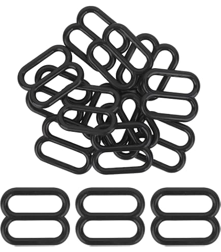 Clips Pour Bretelles De Soutien-gorge - Lot De 20 à 100 Anneaux Toriques Métal 10mm - 5