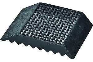 Champro 1" Heavy-Duty Rubber Field Goal Football Tee, Black