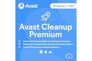 Avast Cleanup Premium 2026 | 10 Geräte | 1 Jahr | Aktivierungscode per Email