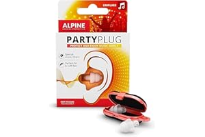 Alpine AMS-PARTYPLUG-CLR PartyPlug Zatyczki Do Uszu Na Imprezę, Przezroczysty