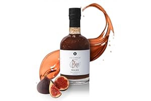 ‎DELIGREECE Deligreece Feigen Balsamico Essig | Traditionell hergestellter Balsamico von Kreta | Natürlicher und vielseitiger Balsamico mit frischen Feigen | Handgemachter Weißweinessig aus Griechenland (250ml)
