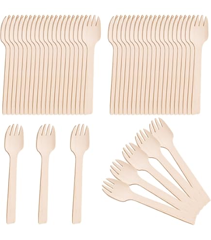 Migliori Forchette Di Legno Usa e Getta Monouso - Dove si Compra