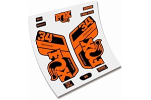 CUAC REVOLUTION Adesivi Forcella Fox Performance 34 Fork Stickers AUFKLEBER ADESIVI Bike Decals