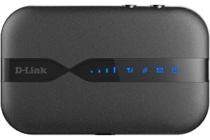 D-Link DWR-932/AZ 4G LTE Unlocked Portable Hotspot, Wireless N300, Mobile Broadband Router, Wi-Fi Portable Hotspot, Mi-Fi, Sim Card Slot