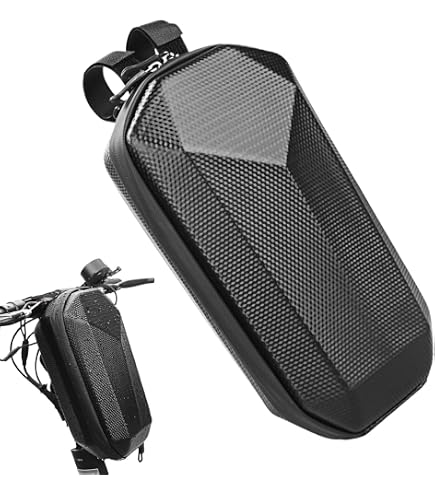 CASR Borsa Universale 4L Per Bici E Monopattino – Impermeabile, Antiurto, Con Dettagli Riflettenti, Nero