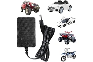 Tosiicop 6V Ladegerät für Kinder Motorrad Elektroauto - 6Volt Battery Charger für Kinde Ride on Toys 6V Netzteil für Baby Elektrisch Vierrädriges Fahrzeug SUV ATV Verschiedene Modelle (6V Charger)