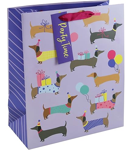 Old English Co. - Tarjeta De Cumpleaños De Perro Salchicha Divertida Para él O Ella, Tarjeta De Cumpleaños Con Texto En Inglés "Sorry It's Late" Para Amigo Y Familia, Bonita Tarjeta De