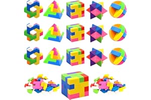 Ainvliya Gomme pour enfants - Gomme de 1ère classe - Puzzle en dés Eraser, convient comme petit cadeau d'anniversaire d'enfant, cadeaux d'invités, petits cadeaux pour enfants