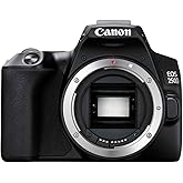 Canon EOS 250D Fotocamera reflex digitale (24, 1 Megapixel, display Vari-Angle da 7,7 cm (3 pollici), sensore APS-C, 4K, Full