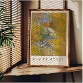 Fark Tanıtım Monet &Ccedil;er&ccedil;evesiz Poster, Modern Dekoratif &Ccedil;er&ccedil;evesiz Poster, Tablo, Monet-11, 21 x 30