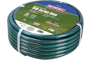 Faithfull 30M (98ft) Reinforced Hose 12.7 mm (1/2 Inch) Diameter – PVC Garden Hose Pipe