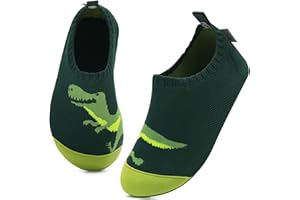 Kyopp Chaussons Enfant Garçon Respirant Pantoufles Filles Doux Antidérapant Chaussette Chaussures Unisexe