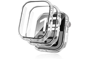 Seltureone 2 Pack Watch Case with Screen Protector Compatible with Apple Watch Series 11/10 42mm, Hard PC [Anti-Scratch][Anti-Dust] 360° All-Round Protective Case for Watch Series 11/10 42mm - Clear