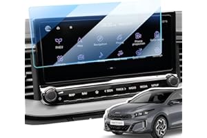 LANGBEAN Displayschutzfolie für Kia Ceed 2025 2024 2023 2022, 9H Gehärtes Glas Displayschutz Anti-Fingerabdruck Schutzfolie für Kia Proceed/XCeed, 10,25" Navigation Zubehör Anti-Kratzer