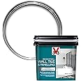 V33 Renovation Wall Tile & Panelling Paint White 750ml | For High Moisture Surfaces | Resistance To Temperature Variations | Washable | Easy Maintenance | Resistant to Cleaning Products
