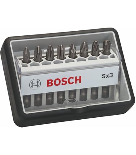 Bosch Professional Schrauberbit-Set 5-teilig Für Innen-Torx-Schrauben (T10-T30), Extra Hart, 25 Mm Länge