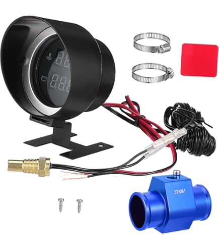 Adattatore Per Sensore Temperatura Acqua Da 34 Mm Nero - Foto 11