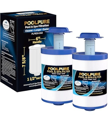 2er-Pack Spa-Filter Für Unicel 6CH-940, PWW50P3, Waterway Front Access Skimmer Und Filbur Fc 0359 89516355 2er-Pack Spa-Filter Für Unicel 6CH-940, PWW50P3, Waterway Front Access Skimmer Und Filbur Fc 0359 89516355