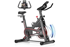 ‎DMASUN [Aktualisiert] Heimtrainer Fahrrad, DMASUN Ergometer Hometrainer Fahrrad mit Einstellbarem Magnetischem Widerstand, Kardio Training Indoor Cycling Bike Höhenverstellbar, Fitnessbike 160kg Belastbar
