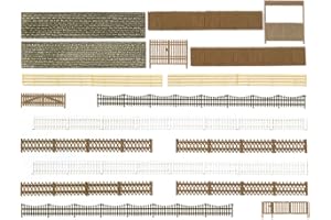 Busch - Valla para modelismo ferroviario H0 - 1:87 (BUE6017) , color/modelo surtido
