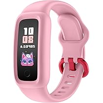 BIGGERFIVE Fitness Tracker Horloge Voor Kinderen Jongens Meisjes Tieners Stappenteller Activiteitentracker Slaapmonitor Calorieteller Trillende Wekker Ip67 Waterdicht Stappenteller Horloge