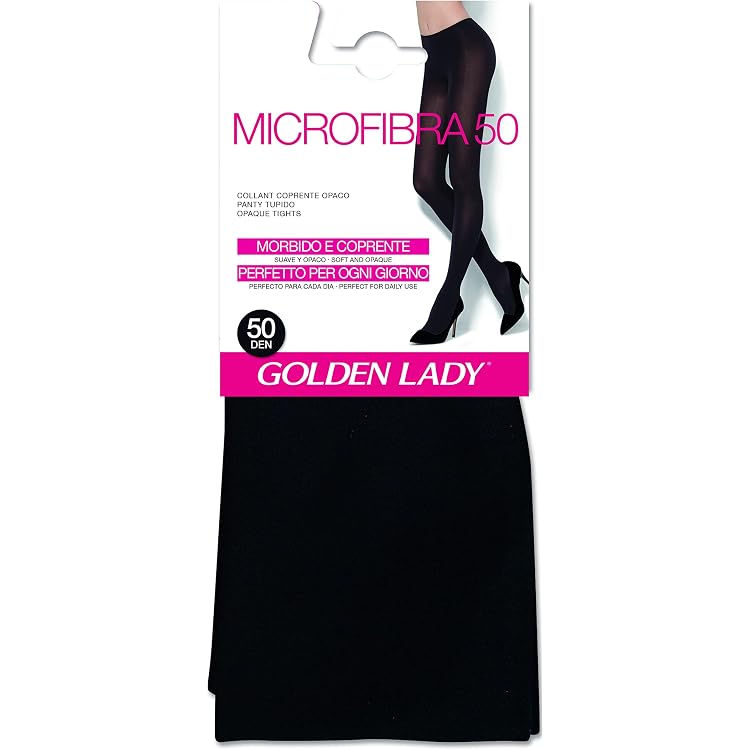 Golden Lady Collant Donna Make Up 50 Den - Confezione 3 Paia - Coprente E Opaco - Colori Marrone E Daino