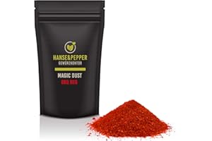 ‎HANSE&PEPPER GEWÜRZKONTOR 1kg Magic Dust Barbecue Rub Grill Gewürz Trockenmarinade 100% Vegan Gewürze - Spicy Pro Serie