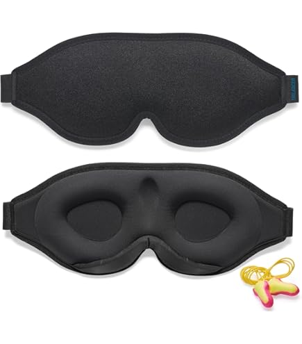 Masque De Sommeil Phezen En Soie Naturelle Et Bandeau Pour