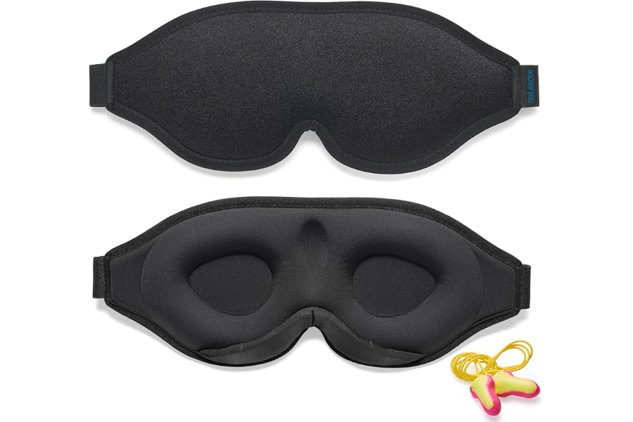 Masque de Nuit Innovant 2026 pour Hommes et Femmes, Conception Masque de Sommeil qui Bloque la Lumière pour Dormir, les Siest