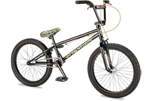 Eastern Bikes Bici BMX Lowdown con ruote da 20 pollici - Telaio in acciaio ad alta resistenza, bici per acrobazie freestyle per bambini, adolescenti e adulti/principianti, per strada, città e parco.