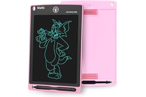 mafiti Tablica do pisania LCD dla dzieci, pismo ręczne, notatnik do rysowania, tablica do pisania dla dzieci, tablet do pisania, prezent dla dzieci i dorosłych, do biura domowego (8,5 cala, różowa)