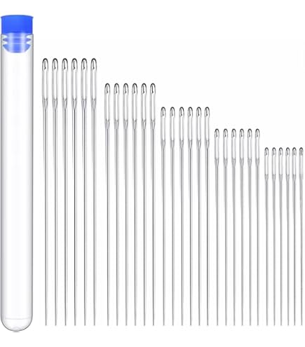 20 Pack Organ Stretch Sewing Machine Needles - Chrome Plated 80/12 Size For Elastic Fabrics