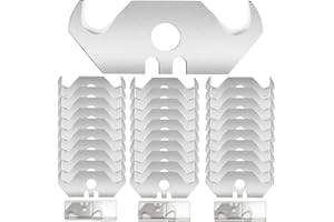 GKZB Lame Trapezoidali Lama a Uncino Lame Sostitutive Per Safety Cutter Lame Cutter, Lame Da Taglio Per Tappeti 30 Pz