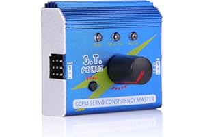 VGEBY1 Motor Tester, Motor Electrónico Servo ECS RC Consistencia CCMP Master Speed ​​Controller Checker para Vehículo RC