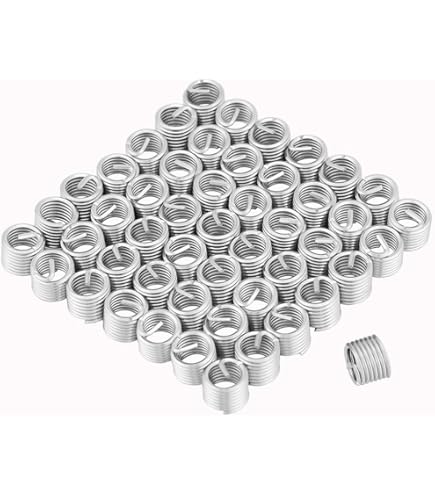 100 Inserti Filettati Elicoidali M4 Acciaio Inox SS304 - Riparazione Filettature Danneggiate - Foto 7
