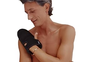 GLOV Spugna Doccia Uomo Guanti Esfolianti Scrub Corpo Panno Peeling Viso per Pelle Liscia e Radiosa è ideale per ottenere una pelle morbida e luminosa La sua azione esfoliante rimuove le cellule morte
