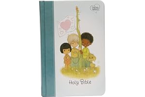 NKJV, Precious Moments Small Hands Bible, Hardcover, Teal, Comfort Print: Holy Bible, New King James Version