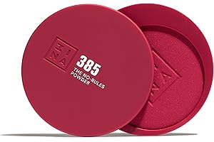 3INA MAKEUP - The No-Rules Powder 385 - Burdeos - Polvo Compacto 3 en 1 Burdeos Ojos Labios y Mejillas con Ácido Hialurónico y Ceramidas - Polvos Fórmula Ligera - Vegan - Cruelty Free