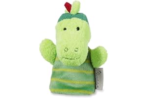 Sterntaler Marionette à doigts Dragon, 11 x 8 x 6 cm, Vert